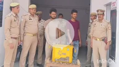 औरैया: फफूंद थाना पुलिस ने चोरी की बैटरी के साथ 2 चोरों को किया गिरफ्तार