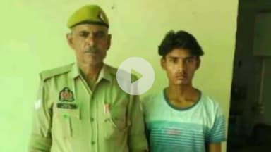 अमरोहा: अमरोहा देहात थाना पुलिस ने अपराध करने की योजना बनाने वाले अभियुक्त को किया गिरफ्तार