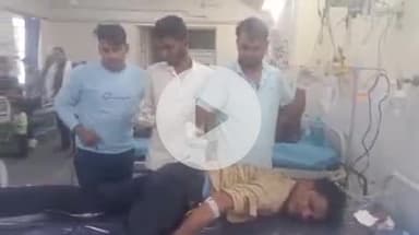 बारां: आमली गांव के पास अज्ञात वाहन की टक्कर से बाइक सवार गंभीर घायल, जिला अस्पताल में कराया भर्ती