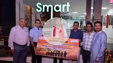 झांसी: एजल स्मार्ट सिटी अस्पताल में रक्षा कर्मियों और उनके परिवार को अस्पताल की सेवाओं पर 15% की विशेष छूट प्रदान की जाएगी