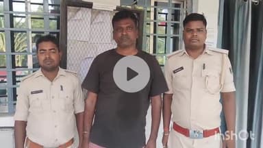 बिहारीगंज: लक्ष्मीपुर गांव में पुलिस ने छापामारी कर फरार वारंटी शराब कारोबारी टेक नारायण मेहता को किया गिरफ्तार