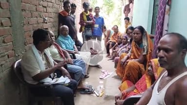 आरा: परिछावन के समय दलितों पर हमले में पीड़ित परिवार से मुलाकात करने पहुंची भाकपा माले की टीम -क्यामुद्दीन अंसारी