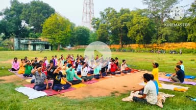 तमाड़ 1: 21 जून योग दिवस की तैयारी के लिए रायडीह मोड़ में योग शिविर का आयोजन