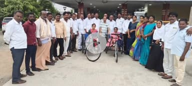 కనిగిరి: దివ్యాంగులను ప్రతి ఒక్కరూ మానవతా దృక్పథంతో ఆదుకోవాలి: నియోజకవర్గ వైసీపీ ఇన్ఛార్జ్‌ నారాయణ యాదవ్