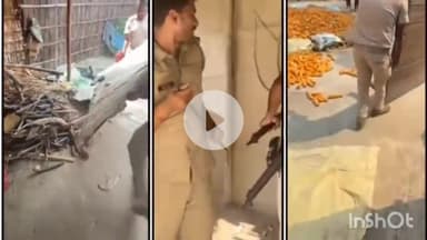 बिहारीगंज: गंगोरा गांव में पुलिस ने मर्डर केस के फरार अभियुक्त के घर कुर्की-जप्ती की कार्रवाई की