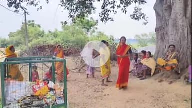 किस्को: आम गैरमजरूआ भूमि पर अवैध कब्जे के खिलाफ ग्रामीण हुए एकजुट, दबंगई का विरोध