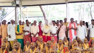 धार: यज्ञोपवीत संस्कार में बटुकों को पात्र वितरण, सर्व ब्राह्मण समाज की पहल