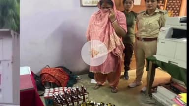 बक्सर: वीर कुंवर सिंह चेक पोस्ट पर 54 लीटर शराब के साथ महिला गिरफ्तार
