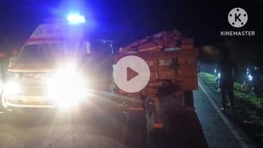 बटियागढ़: बटियागढ़-बकस्वाहा मार्ग पर सड़क पर खड़ी ट्राली से टकराई बाइक, 2 घायल, अस्पताल में भर्ती