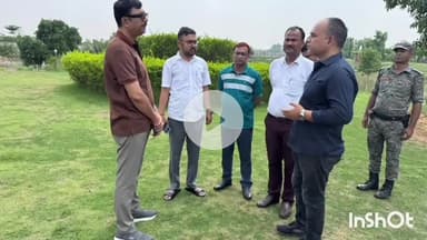 जमुई: माधोपुर महावीर वाटिका का DM ने भ्रमण कर पौधारोपण किया, चकाई प्रखंड कार्यालय का किया निरीक्षण