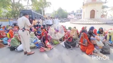 टोंक: शहर घंटाघर पर मनरेगा श्रमिकों ने दिया धरना नगर परिषद प्रशासन पर हाजिरी नहीं लगवाने का लगाया आरोप 
#jansamasya