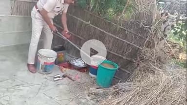 मोतिहारी: मोतीहारी में अवैध शराब के खिलाफ कार्रवाई, देसी व विदेशी शराब के साथ 7 लोग गिरफ्तार