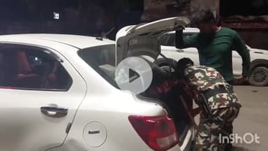 हिसुआ: हिसुआ में सपा के आदेश पर थाना प्रभारी ने सड़कों पर गाड़ियों की की चेकिंग