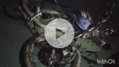 पुनपुन: पटना-गया एनएच-83 पर पोठही के पास ट्रक ने बाइक सवार को कुचला, युवक की मौत, महिला घायल