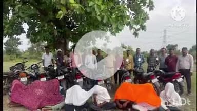 समुद्रपूर: खेक शेत शिवारात गिरड पोलिसांची चुगार अड्ड्यावर मोठी कारवाई: ७ लाख ५६ हजार ७५० रुपये किमतीचा मुद्देमाल जप्त