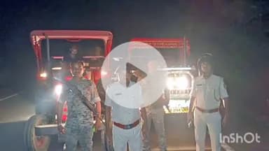 नवादा: पचोहिया मुटेज द्वारा अवैध बालू लदे दो ट्रैक्टर किए गए ज़ब्त, एक अभियुक्त गिरफ्तार