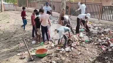 दमोह: जल गंगा संवर्धन अभियान के तहत जटाशंकर मंदिर परिसर में श्रमदान, स्वच्छता ही सेवा कार्यक्रम का 50वां सप्ताह पूरा