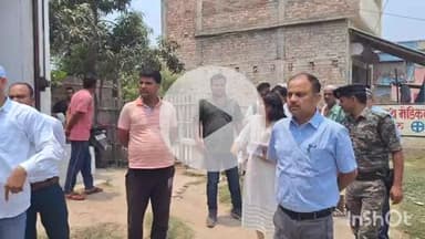 सत्तर कटैया: सत्तर कटैया प्रखंड के बिहरा एवं पटोरी में जिलाधिकारी ने निर्माणाधीन एनएच-327ई का निरीक्षण किया