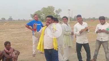 जगदीशपुर: शाहपुर में 11 जून को प्रशांत किशोर की सभा को लेकर बहुआरा गांव में चलाया गया जनसंपर्क अभियान