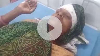 बारां: पसलावा गांव के पास चलती बाइक की चैन में साड़ी फंसने से महिला गिरी, जिला अस्पताल में कराया भर्ती