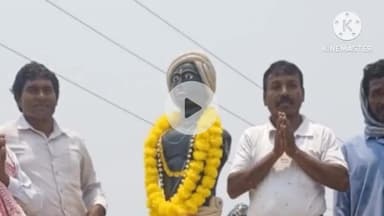 तमाड़ 1: लोंडरा बांडवा मोड में भगवान बिरसा मुंडा की प्रतिमा पर किया गया माल्यार्पण