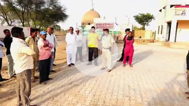 अनूपगढ़: अनूपगढ़ थाना अधिकारी ईश्वर जांगिड़ ने लैला मजनू की मजार का किया निरीक्षण