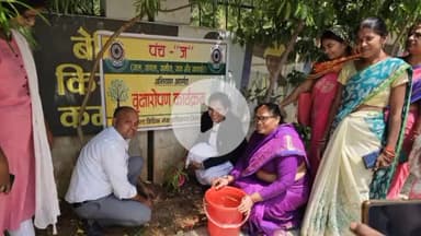 सिहावल: जिला न्यायालय परिसर में विधिक जागरूकता सह पौधारोपण शिविर का आयोजन किया गया