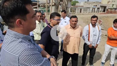 कोल: महापौर और नगर आयुक्त ने अमृत सरोवर का किया निरीक्षण, दिए आवश्यक दिशा-निर्देश