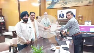 अनूपगढ़: अनूपगढ़ रेलवे स्टेशन पर अमृत भारत स्टेशन योजना शुरू करने की मांग को लेकर रेल विकास समिति ने डीआरएम को सौंपा ज्ञापन