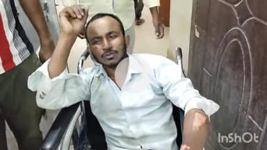 सासाराम: सासाराम के करहगर मोड़ के पास रोड एक्सीडेंट में एक लड़का हुआ घायल