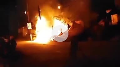 चंदला: चंदला में कांजी हाउस के सामने ट्रांसफार्मर में आग, वीडियो वायरल, बिजली सप्लाई बाधित