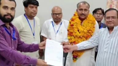 छीपाबड़ोद: छीपाबडौद पंचायत समिति सदस्य के उप चुनाव में भाजपा के हंसराज नागर ने 657 वोट से जीत दर्ज की