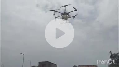 समुद्रपूर: गोविंदपूर येथील शेतकऱ्यांनी पहिल्यांदा बघितले आकर्षक ड्रोन फवारणी तंत्रज्ञान प्रात्यक्षिक