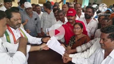 గార్ల: చెరువు శిఖం భూములకు ట్రెంచ్ ఏర్పాటు చేయాలని,గార్లలోఎమ్మెల్యే కోరం కనుకయ్య గారికి సిపిఎం,సిపిఐ,న్యూడెమోక్రసి వినతి పత్రం