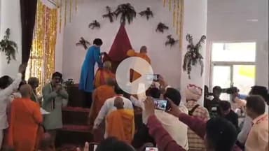 बरेली: चंद्रमणि बुद्ध विहार में तथागत बुद्ध की भव्य मूर्ति का अनावरण, थाईलैंड से पहुंचे फ़िल्म अभिनेता गगन मलिक