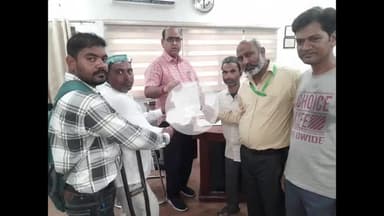 अमरोहा: 16 जून को दिव्यांग करेंगे कलक्ट्रेट का घेराव, डिप्टी कलेक्टर को सौंपा ज्ञापन