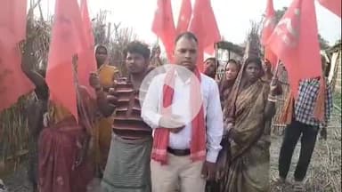 डंडारी: बिशनपुर ग्राम वार्ड संख्या 5 में भाकपा माले पार्टी की एक बैठक आयोजित