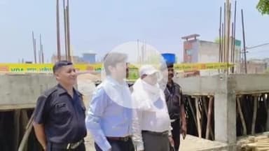 वीडीए ने भुल्लनपुर में अवैध निर्माण के विरोध में की कार्यवाही, सील किया गया