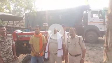 देवसर: देवसर में अवैध गिट्टी-कोयले से भरे वाहनों पर खनिज विभाग की ताबड़तोड़ कार्रवाई