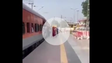 वाराणसी में आरपीएफ जवान ने एक यात्री की जान बचाई