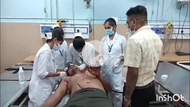 आरा: खालिसा गांव में नाली विवाद को लेकर मारपीट में युवक घायल, आरा सदर अस्पताल में कराया गया भर्ती