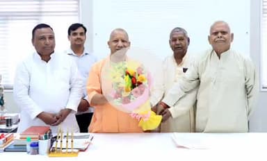 बीसलपुर: लखनऊ में मुख्यमंत्री योगी आदित्यनाथ से बीसलपुर विधानसभा के भाजपा विधायक विवेक वर्मा ने की मुलाकात