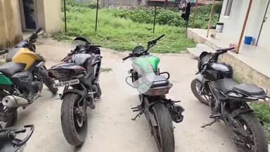 कांके: रांची के सदर थाना क्षेत्र से पुलिस ने आधा दर्जन से अधिक बाइक ज़ब्त की
