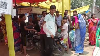 हुलासगंज में बस के चपेट में आने से महिला हुई गंभीर रूप से घायल#accedent