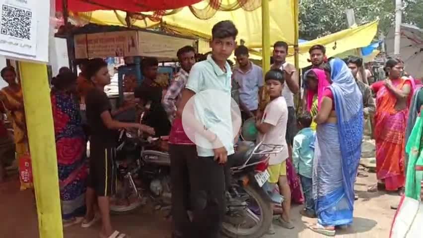 हुलासगंज में बस के चपेट में आने से महिला हुई गंभीर रूप से घायल#accedent
