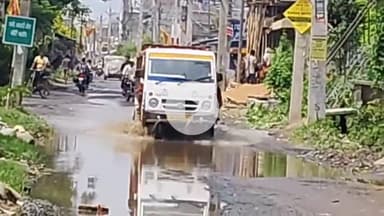 नाथनगर: रामपुर खुर्द से बाईपास तक जर्जर सड़क बनी मुसीबत, लोगों का चलना हुआ मुश्किल #jansamasya