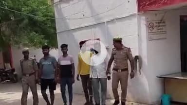 अमरोहा: गांव पूरनपुर में माहौल खराब कर रहे चार आरोपियों को पुलिस ने किया गिरफ्तार, न्यायालय के समक्ष किया पेश