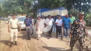 महनार: जिलाधिकारी ने महनार में बाढ़ पूर्व तैयारियों का किया निरीक्षण, दिए कई आवश्यक निर्देश