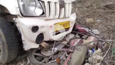 रैपुरा: रक्सेहा के पास भीषण सड़क हादसे में तेज रफ्तार पिकअप ने बाइक सवारों को रौंदा, दो घायल