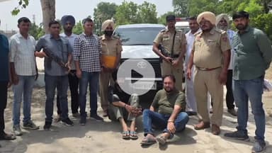 मथुरा: पंजाब में गन प्वाइंट पर हुई बैंक डकैती के मामले में बदमाश गिरफ्तार